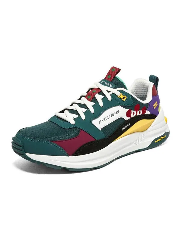 Кроссовки x demon slayer sport 'green white' Skechers — изображение 3 из 4, черный/желтый/синий