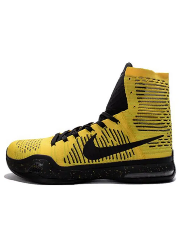 Кроссовки kobe 10 elite Nike — изображение 1 из 3, желтый/черный