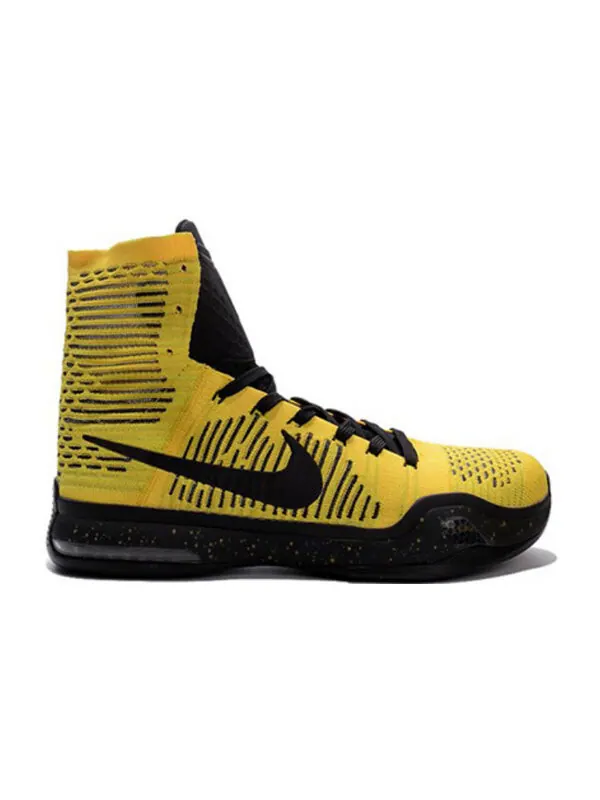 Кроссовки kobe 10 elite Nike — изображение 2 из 3, желтый/черный