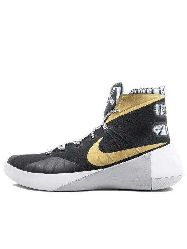 Кроссовки hyperdunk 2015 ltd Nike — изображение 1 из 4, черный/золотистый