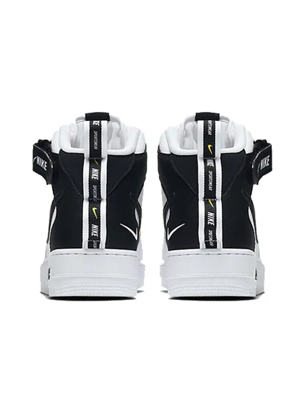 Кроссовки air force 1 mid '07 lv8 'white black' Nike — изображение 4 из 4, белый/черный