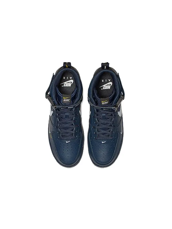 Кроссовки air force 1 '07 mid lv8 'navy' Nike — изображение 3 из 4, синий/белый