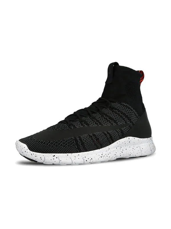 Кроссовки Nike Flyknit Mercurial — изображение 3 из 4, черный