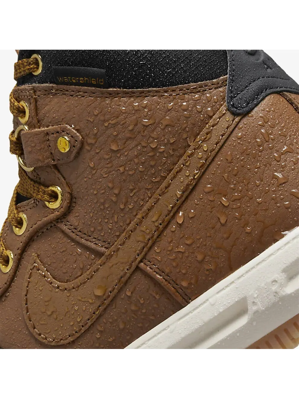 Кроссовки Nike Lunar Force 1 — изображение 7 из 8, черный коричневый