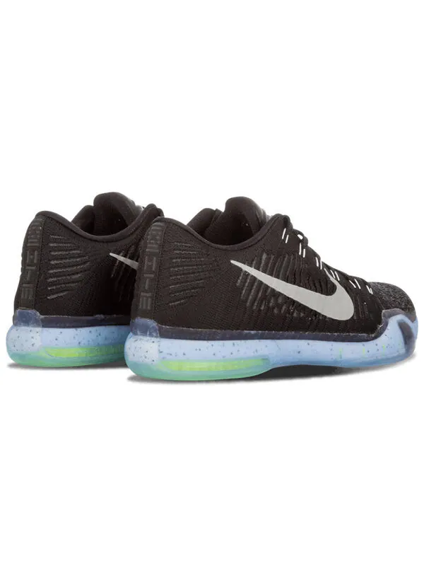 Кроссовки kobe 10 elite premium htm Nike — изображение 3 из 4, черный/металлик-серый
