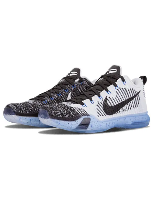 Кроссовки kobe 10 elite premium htm Nike — изображение 2 из 5, белый/черный