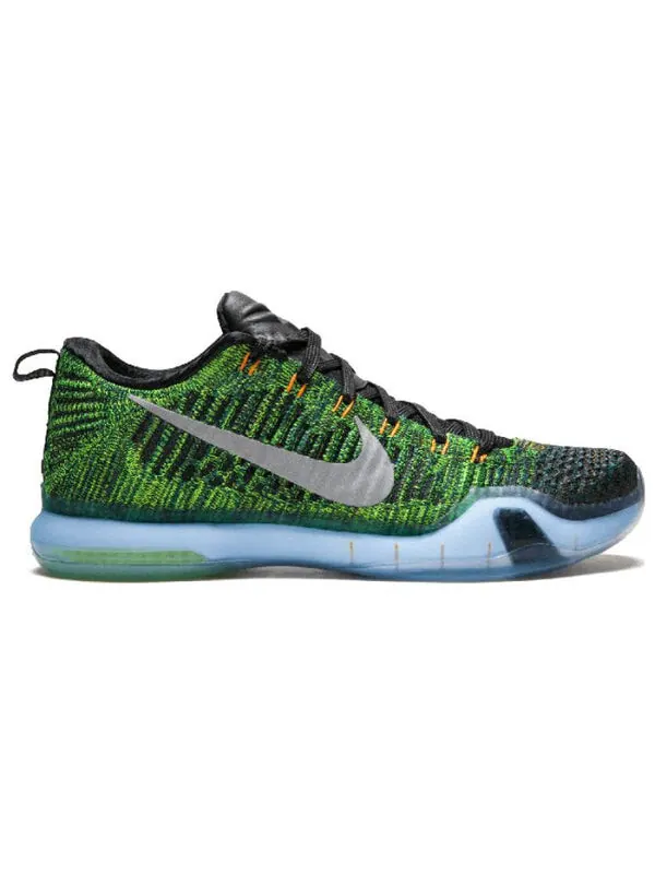 Кроссовки kobe 10 elite premium htm Nike — изображение 2 из 4, золотистый/серебристый