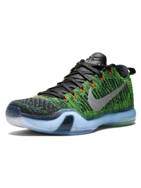 Кроссовки kobe 10 elite premium htm Nike — изображение 3 из 4, золотистый/серебристый