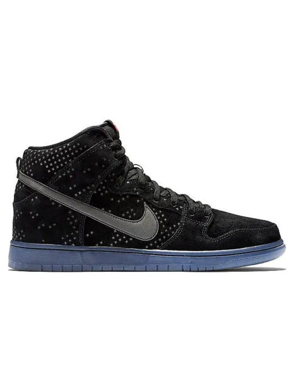 Кроссовки sb dunk high premium Nike — изображение 2 из 4, черный/черный-прозрачный