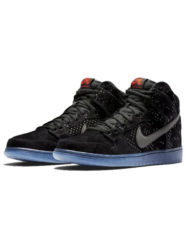 Кроссовки sb dunk high premium Nike — изображение 3 из 4, черный/черный-прозрачный