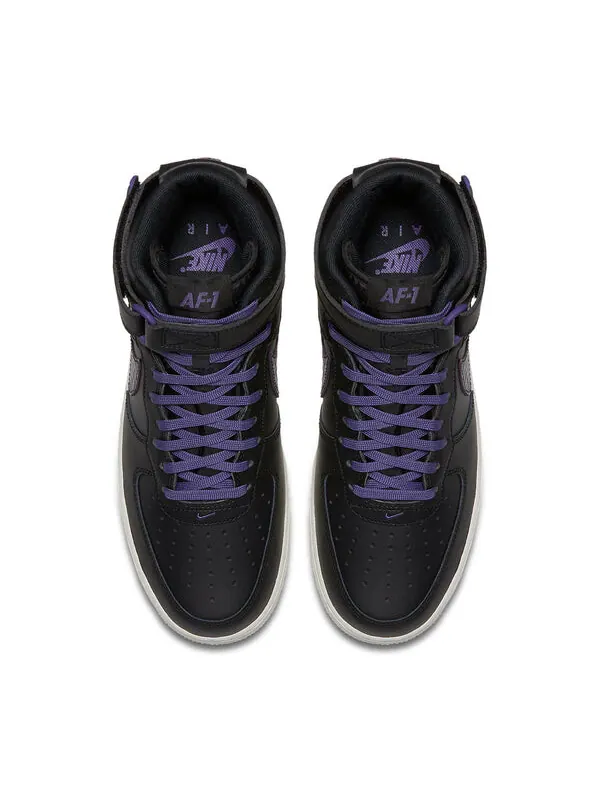 Кроссовки air force 1 высокие 07 lv8 Nike — изображение 4 из 4, черный/фиолетовый