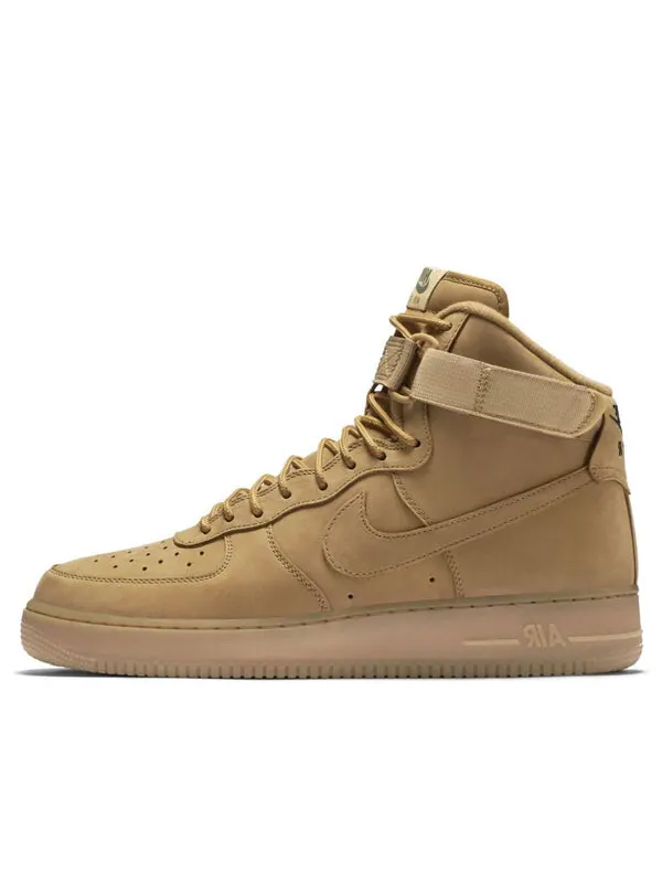 Кроссовки air force 1 high 'flax' Nike — изображение 1 из 1, бежевый