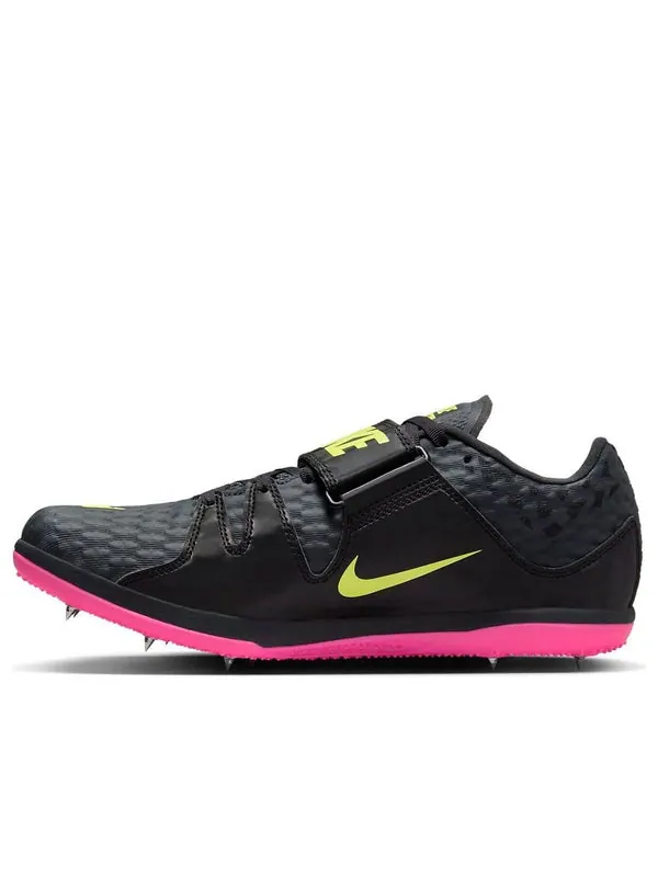 Кроссовки high jump elite 'anthracite light lemon twist pink' Nike — изображение 1 из 4, черный/светлый/розовый