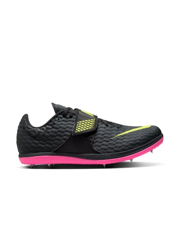 Кроссовки high jump elite 'anthracite light lemon twist pink' Nike — изображение 2 из 4, черный/светлый/розовый