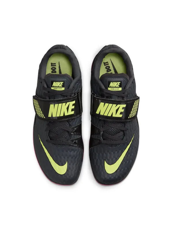Кроссовки high jump elite 'anthracite light lemon twist pink' Nike — изображение 4 из 4, черный/светлый/розовый