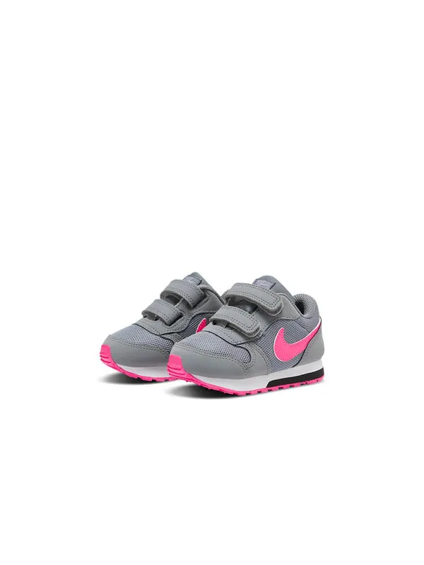 Кроссовки md 2 низкие беговые кроссовки розовые Nike — изображение 3 из 4, серый/розовый