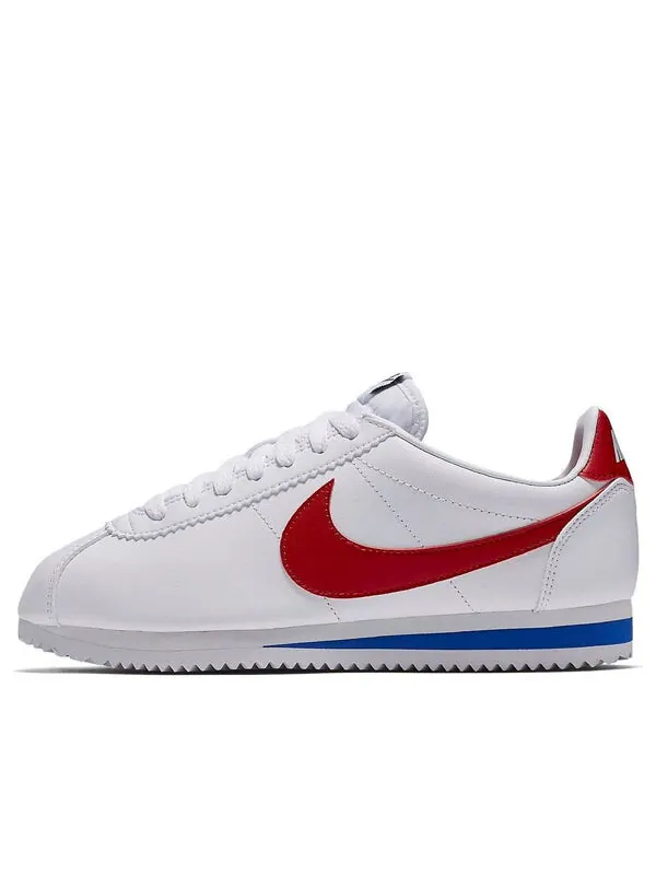 Кроссовки классические cortez кожа Nike — изображение 1 из 4, белый/синий/красный