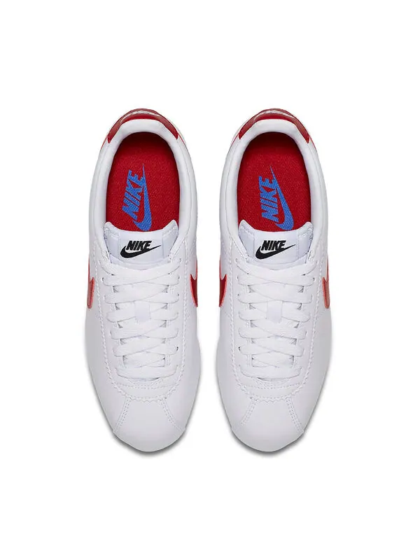 Кроссовки классические cortez кожа Nike — изображение 3 из 4, белый/синий/красный