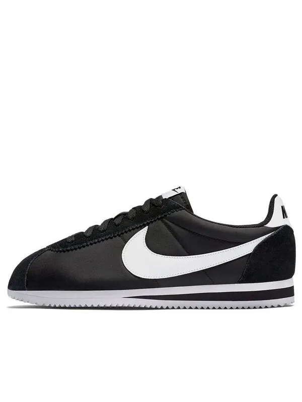 Кроссовки классические cortez нейлон Nike — изображение 1 из 4, черный/белый