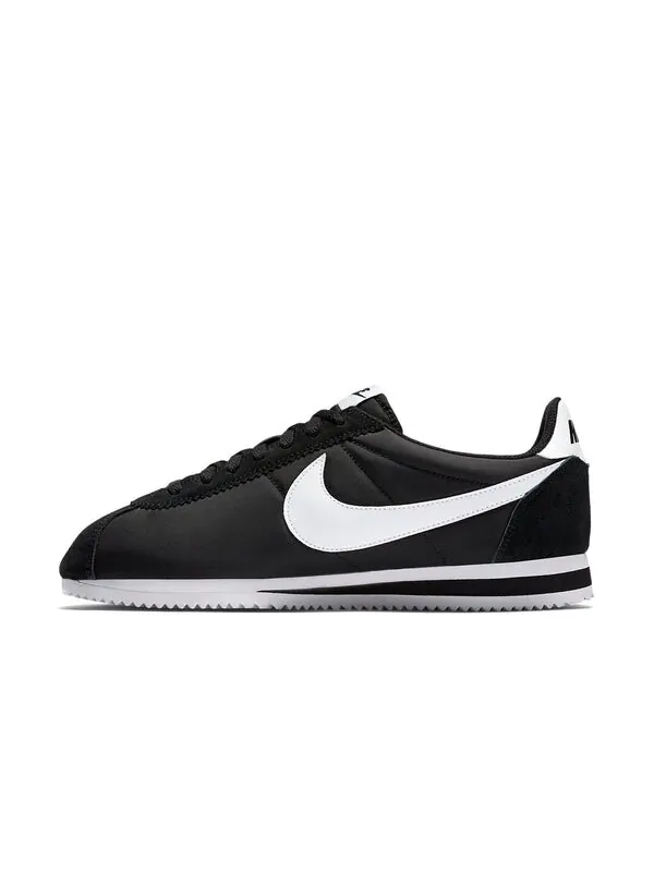 Кроссовки классические cortez нейлон Nike — изображение 2 из 4, черный/белый