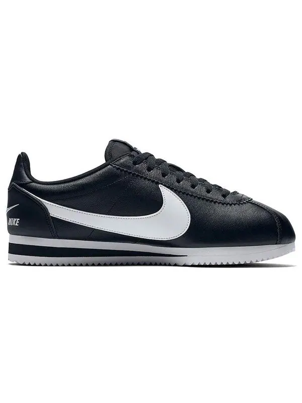 Кроссовки классические cortez premium Nike — изображение 2 из 4, черный/белый