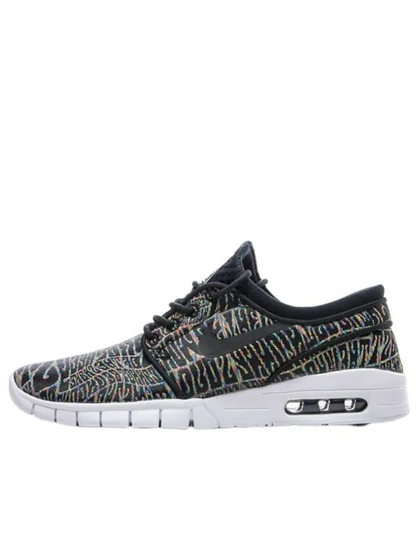 Кроссовки stefan janoski max premium sb Nike — изображение 1 из 4, черный/-белый-черный
