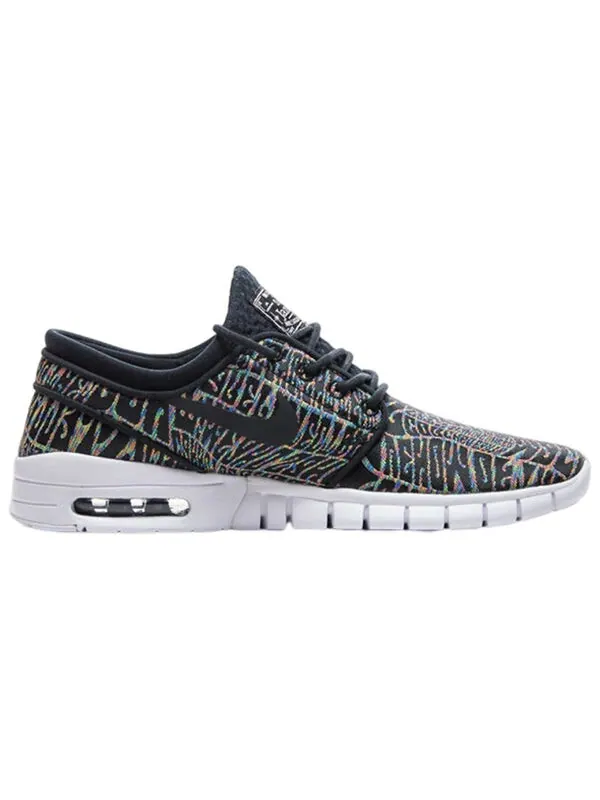 Кроссовки stefan janoski max premium sb Nike — изображение 2 из 4, черный/-белый-черный