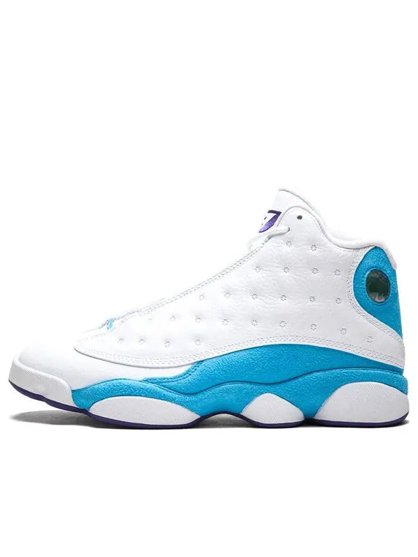 Кроссовки 13 ретро Air Jordan — изображение 1 из 4, белый/фиолетовый-синий