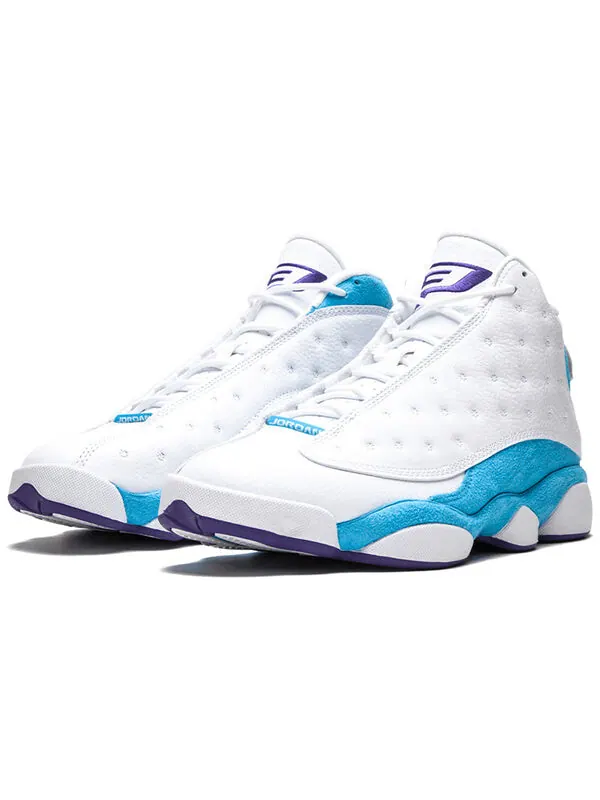 Кроссовки 13 ретро Air Jordan — изображение 3 из 4, белый/фиолетовый-синий
