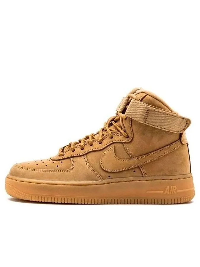 Кроссовки (GS) Nike Air Force 1 High LV8 'Flax' — изображение 1 из 4, бежевый
