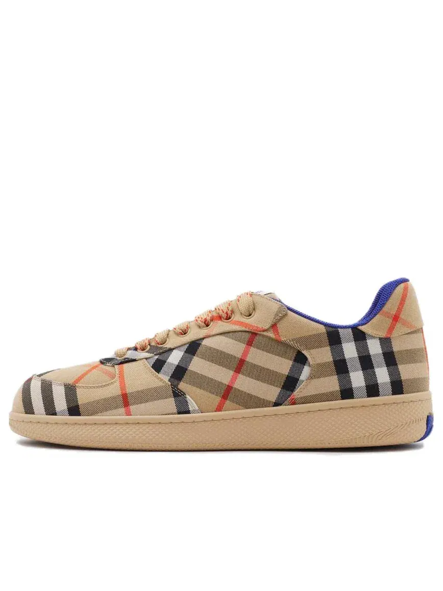 Кроссовки Burberry 26 Check Terrace — изображение 1 из 6, бежевый