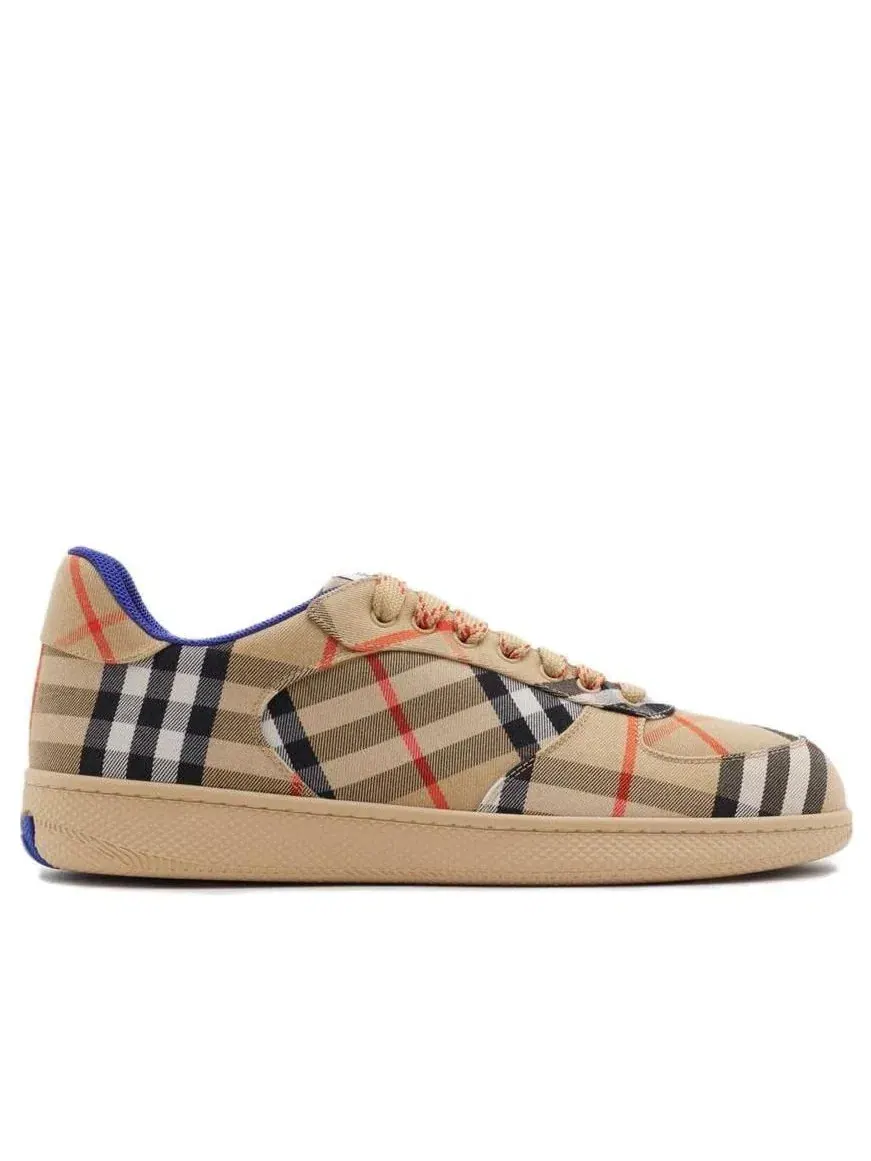 Кроссовки Burberry 26 Check Terrace — изображение 2 из 6, бежевый