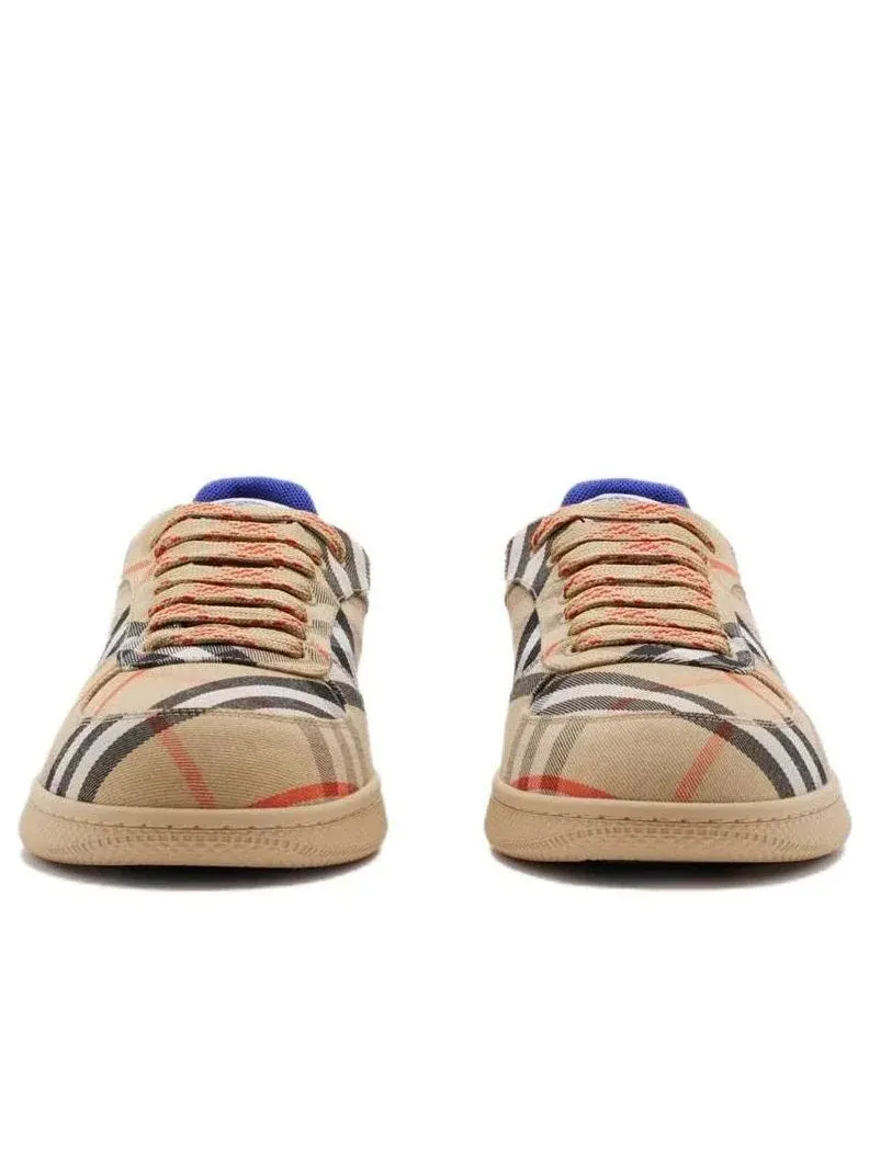 Кроссовки Burberry 26 Check Terrace — изображение 3 из 6, бежевый