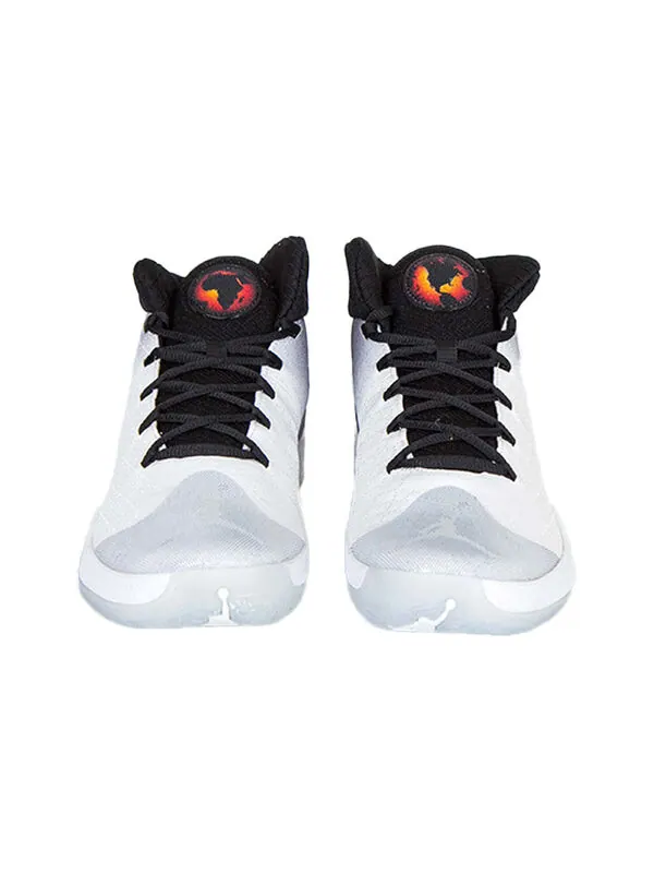 Кроссовки 30 Air Jordan — изображение 3 из 4, белый/черный-серый
