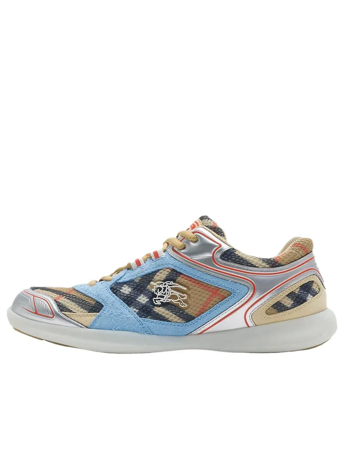 Спортивные кроссовки Burberry 25 Check Matrix — изображение 1 из 5, синий