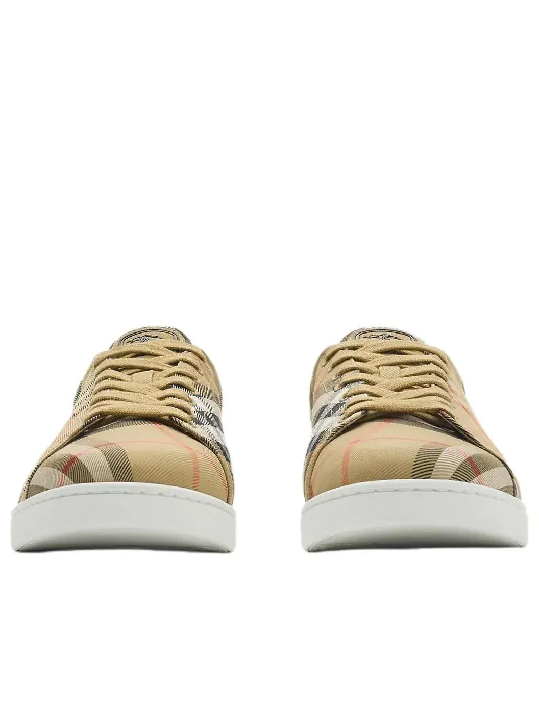 Кроссовки Burberry 26 Check Set — изображение 3 из 6, бежевый