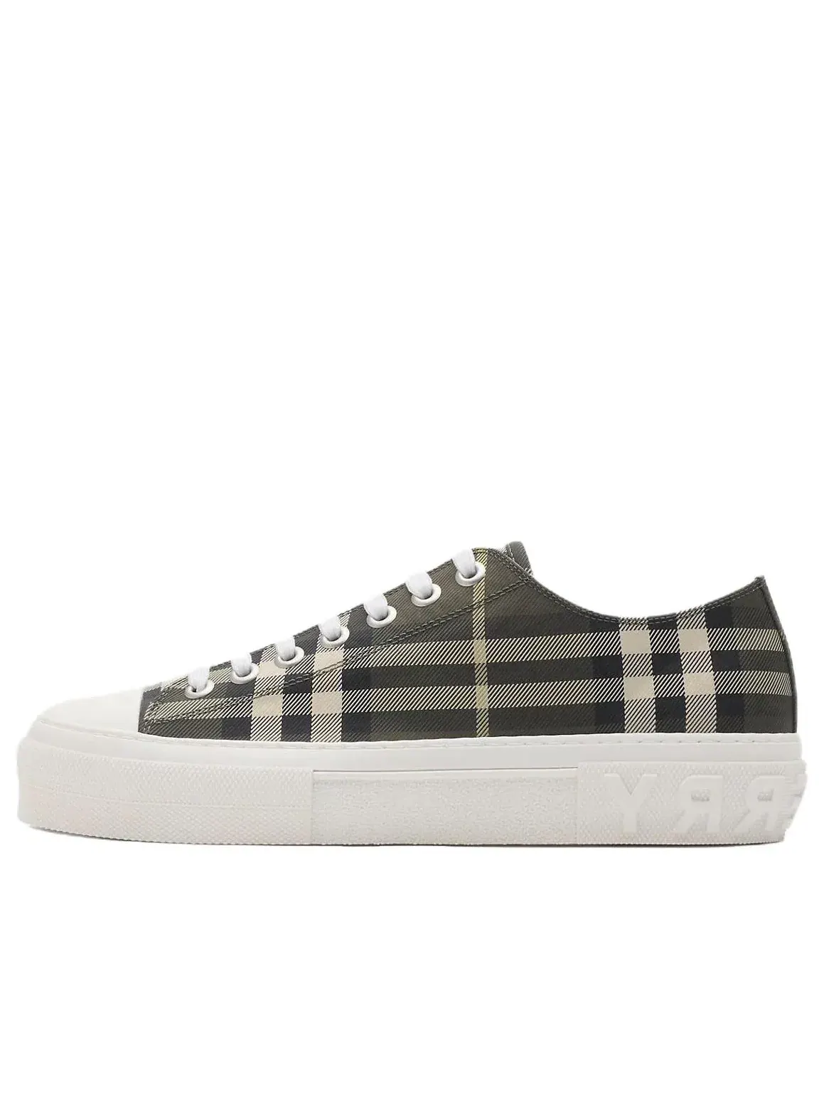 Кроссовки Burberry 26 Check из нейлоновой смеси — изображение 1 из 6, коричневый
