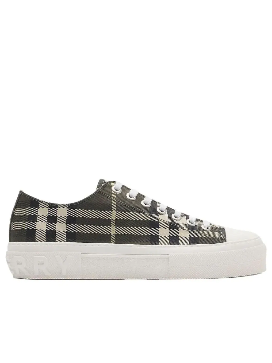 Кроссовки Burberry 26 Check из нейлоновой смеси — изображение 2 из 6, коричневый