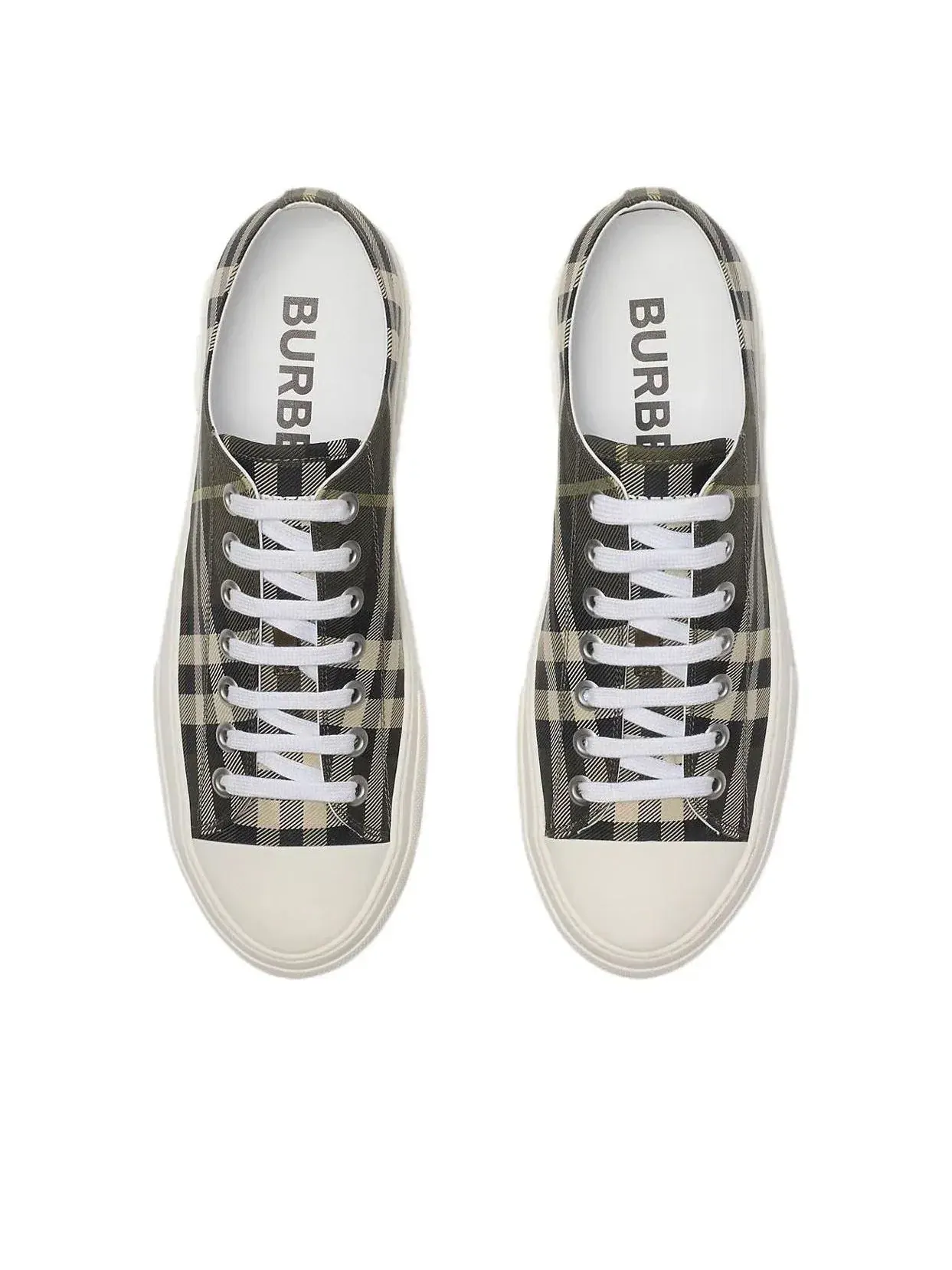 Кроссовки Burberry 26 Check из нейлоновой смеси — изображение 4 из 6, коричневый