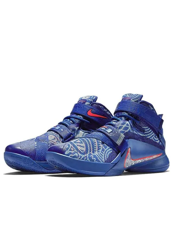 Кроссовки lebron soldier ix lmtd ep 'game royal' Nike — изображение 2 из 4, белый-яркий