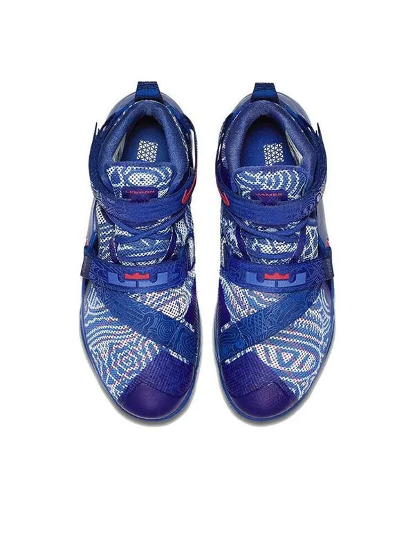 Кроссовки lebron soldier ix lmtd ep 'game royal' Nike — изображение 3 из 4, белый-яркий