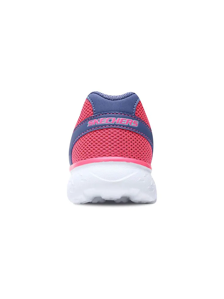 Беговые кроссовки Skechers Go Run 400 Sparkle Sprinters Low-Top Sneakers K Blue/Pink — изображение 4 из 5, красный