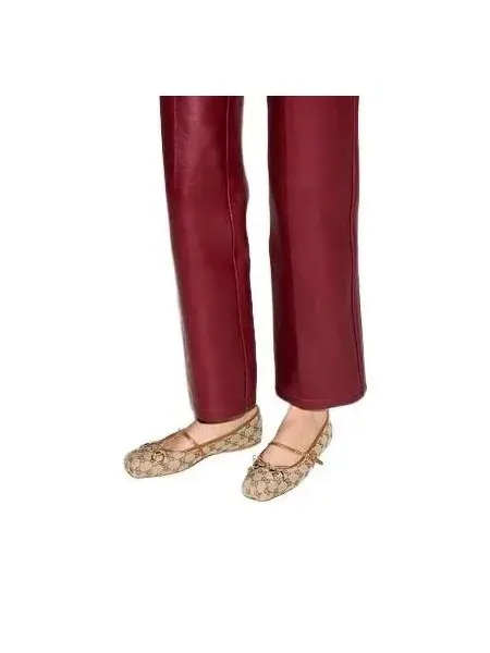 (WMNS) Балетки Gucci 26 Horsebit — изображение 6 из 6, бежевый