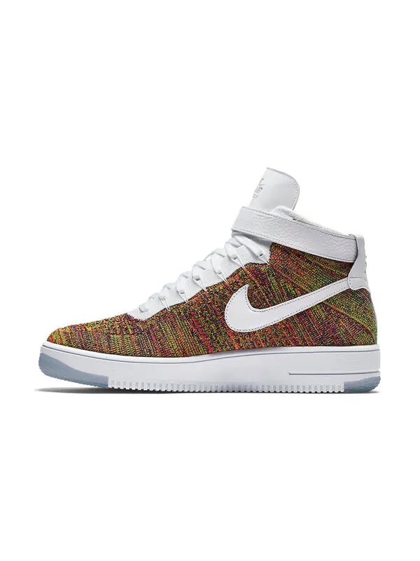 Кроссовки air force 1 ultra flyknit Nike — изображение 2 из 4, красный/фиолетовый/белый