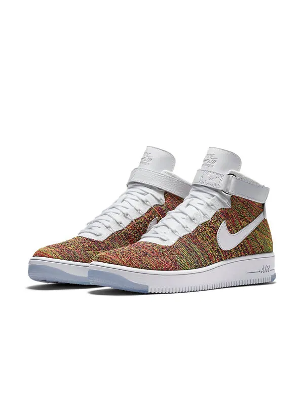 Кроссовки air force 1 ultra flyknit Nike — изображение 3 из 4, красный/фиолетовый/белый