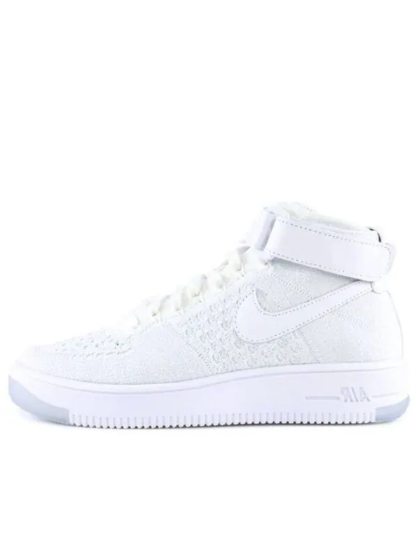 Кроссовки air force 1 flyknit Nike — изображение 1 из 3, белый/белый