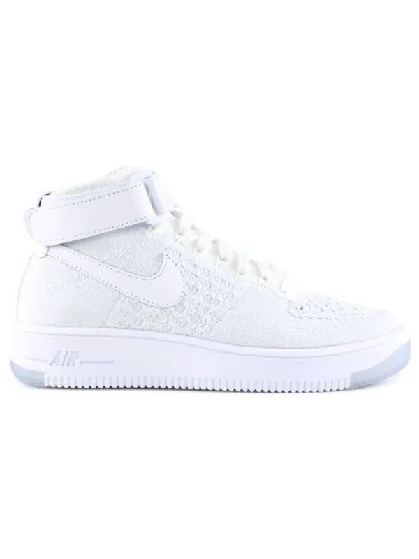 Кроссовки air force 1 flyknit Nike — изображение 2 из 3, белый/белый