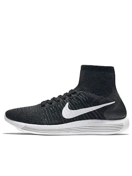 Кроссовки lunarepic flyknit Nike — изображение 1 из 4, черный///белый