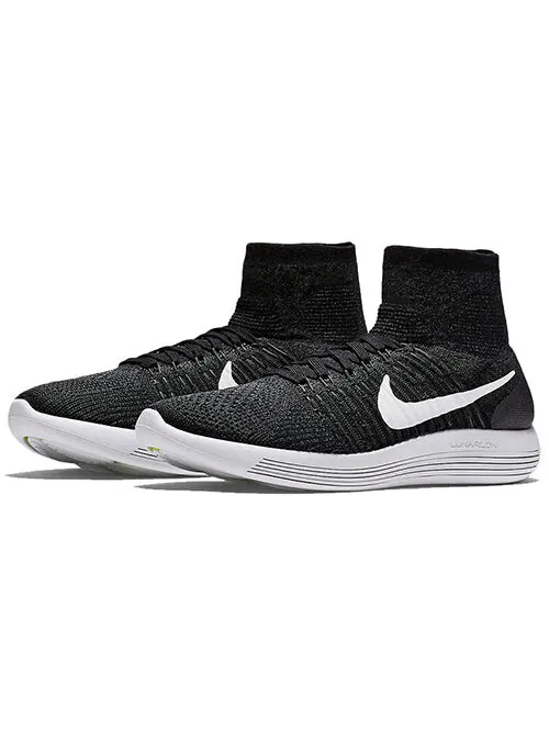 Кроссовки lunarepic flyknit Nike — изображение 2 из 4, черный///белый