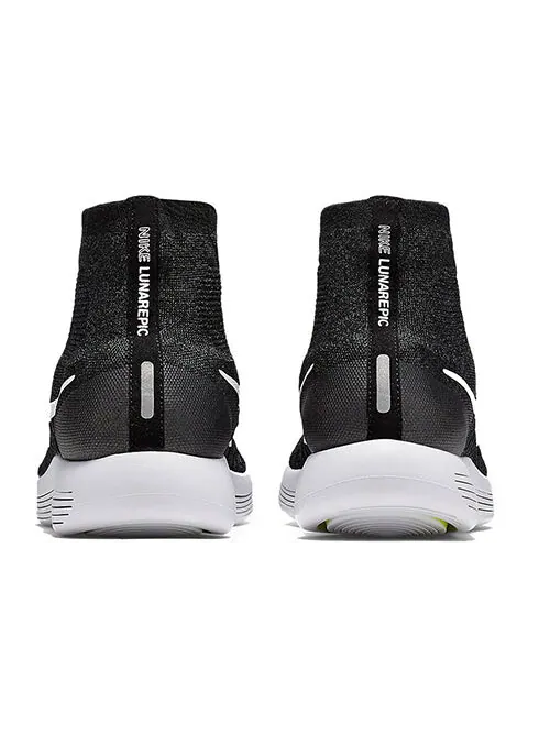 Кроссовки lunarepic flyknit Nike — изображение 4 из 4, черный///белый